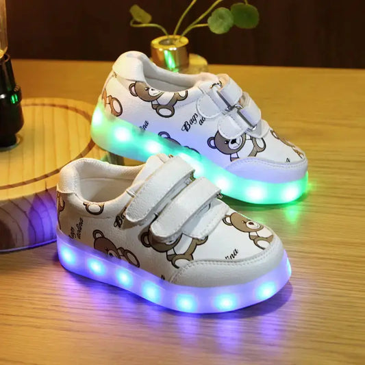 GlowFly Wings LED Light-Up Sneakers for Kids - LauBelle