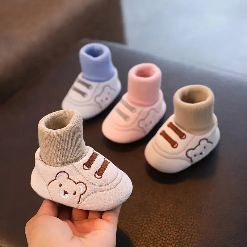 TinyTreads Non Slip Baby Shoes for Safe and Comfortable First Steps - LauBelle