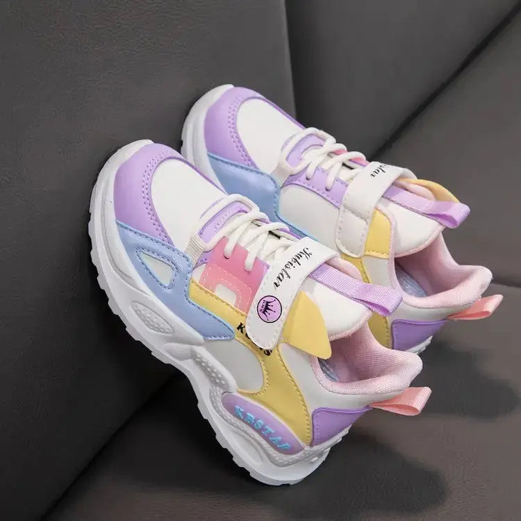 Soft Sole Dad Shoes for Girls with Enhanced Comfort - LauBelle