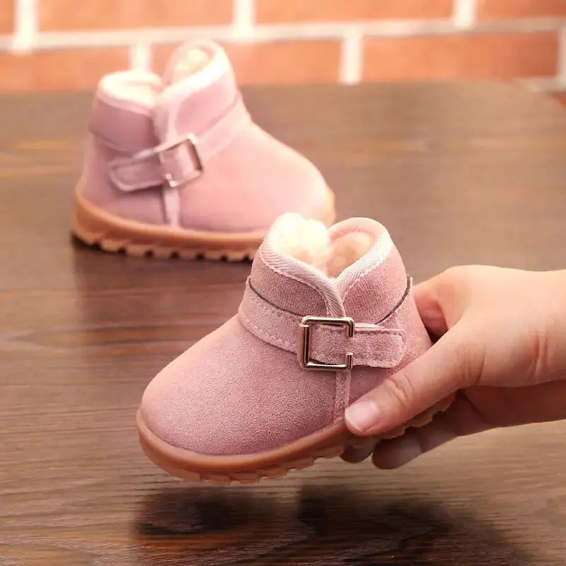 CozyKids Short Boots for Warm and Comfortable Feet - LauBelle