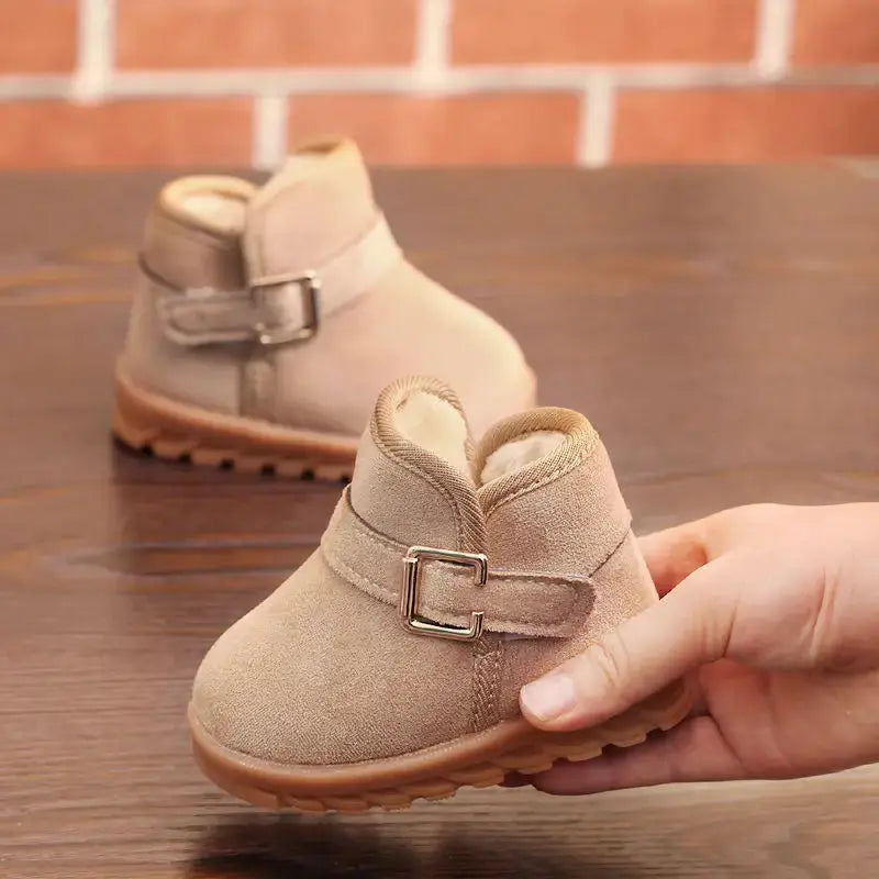 CozyKids Short Boots for Warm and Comfortable Feet - LauBelle