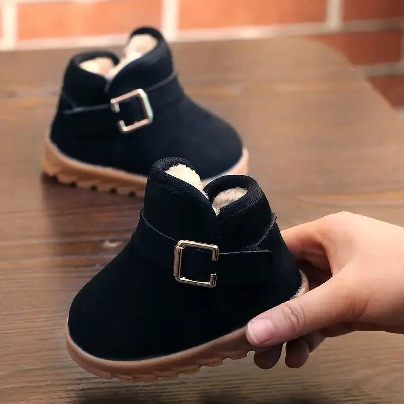 CozyKids Short Boots for Warm and Comfortable Feet - LauBelle