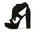 ChicStride Womens Peep Toe Platform Heels - LauBelle