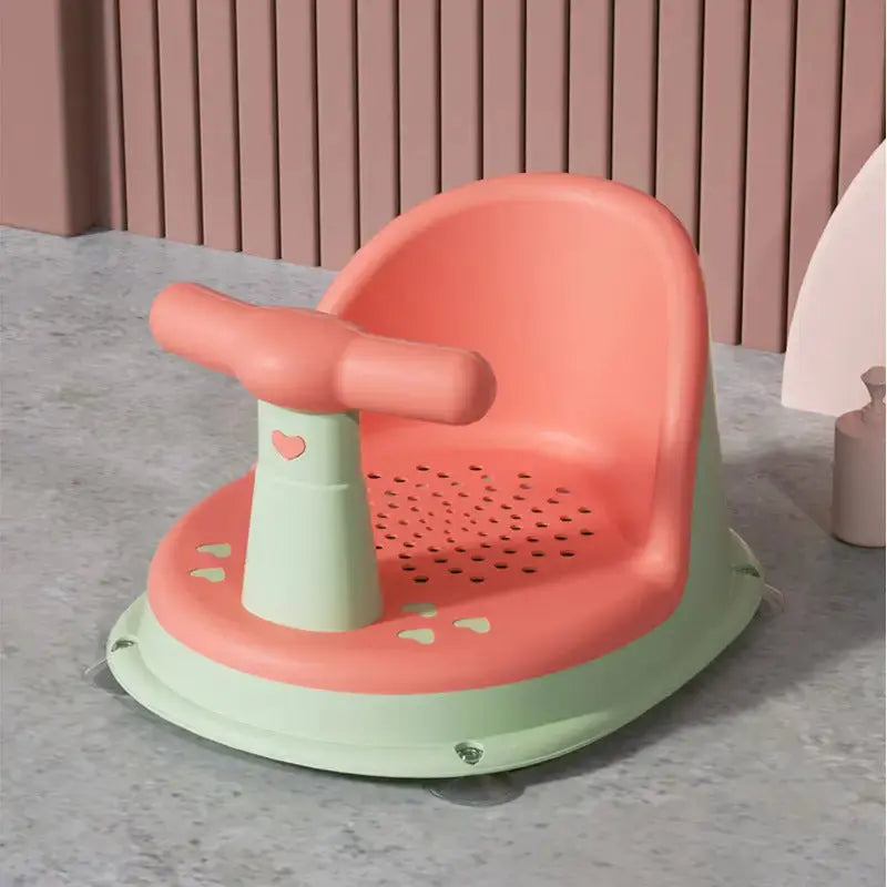 Baby Splash and Relax Bath Seat with Non Slip Base and Soft Cushioning - LauBelle