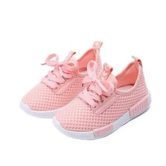 AirStride Junior Sneakers for School Girls Breathable Mesh Fabric - LauBelle