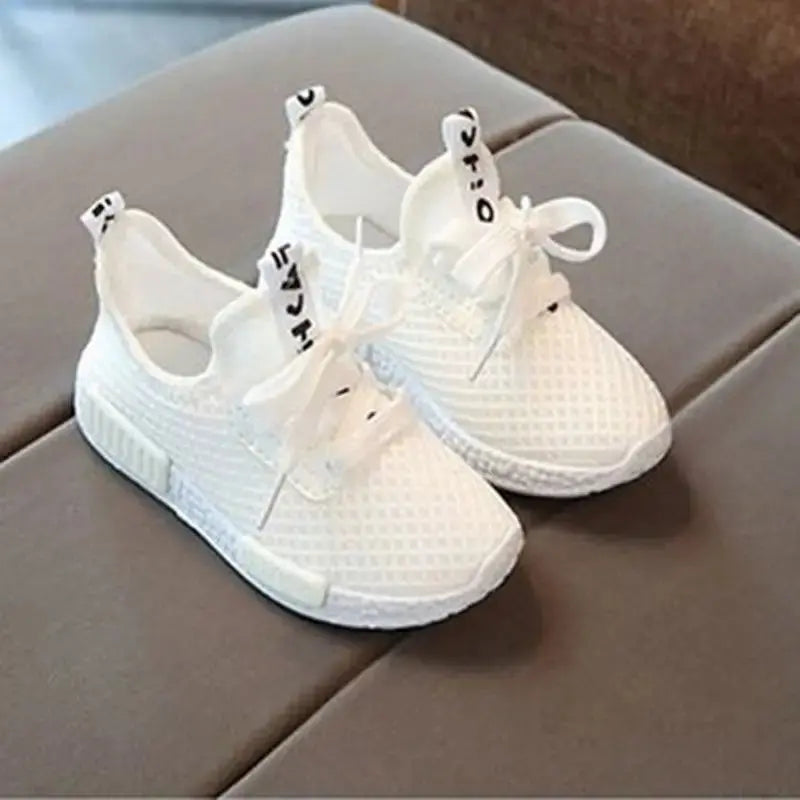 AirStride Junior Sneakers for School Girls Breathable Mesh Fabric - LauBelle