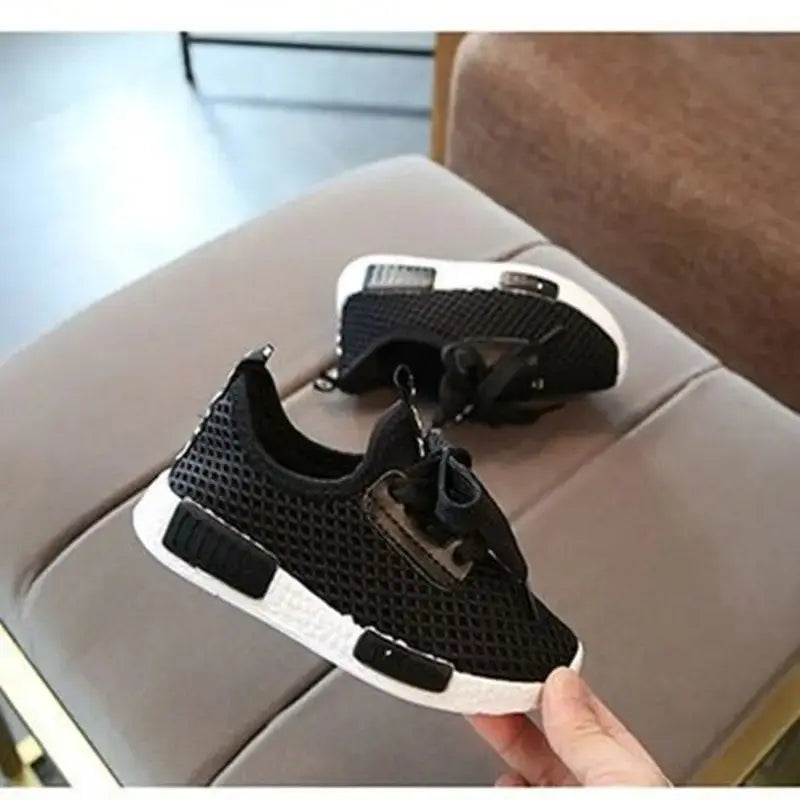 AirStride Junior Sneakers for School Girls Breathable Mesh Fabric - LauBelle