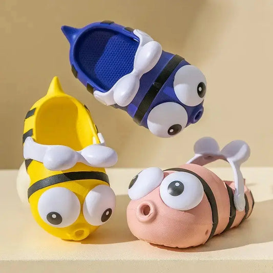 SunnyToes Cartoon Baby Slippers for Comfort and Style - LauBelle