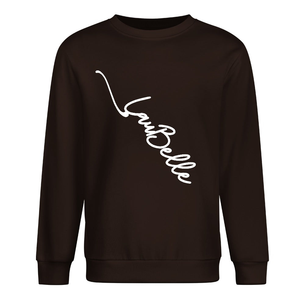 LauBelle Pure Cotton Front-Graphic Pullover Sweatshirt