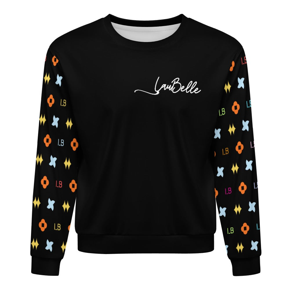 LauBelle Designer Crewneck Sweatshirt - Snake, Logo & Pattern Collection