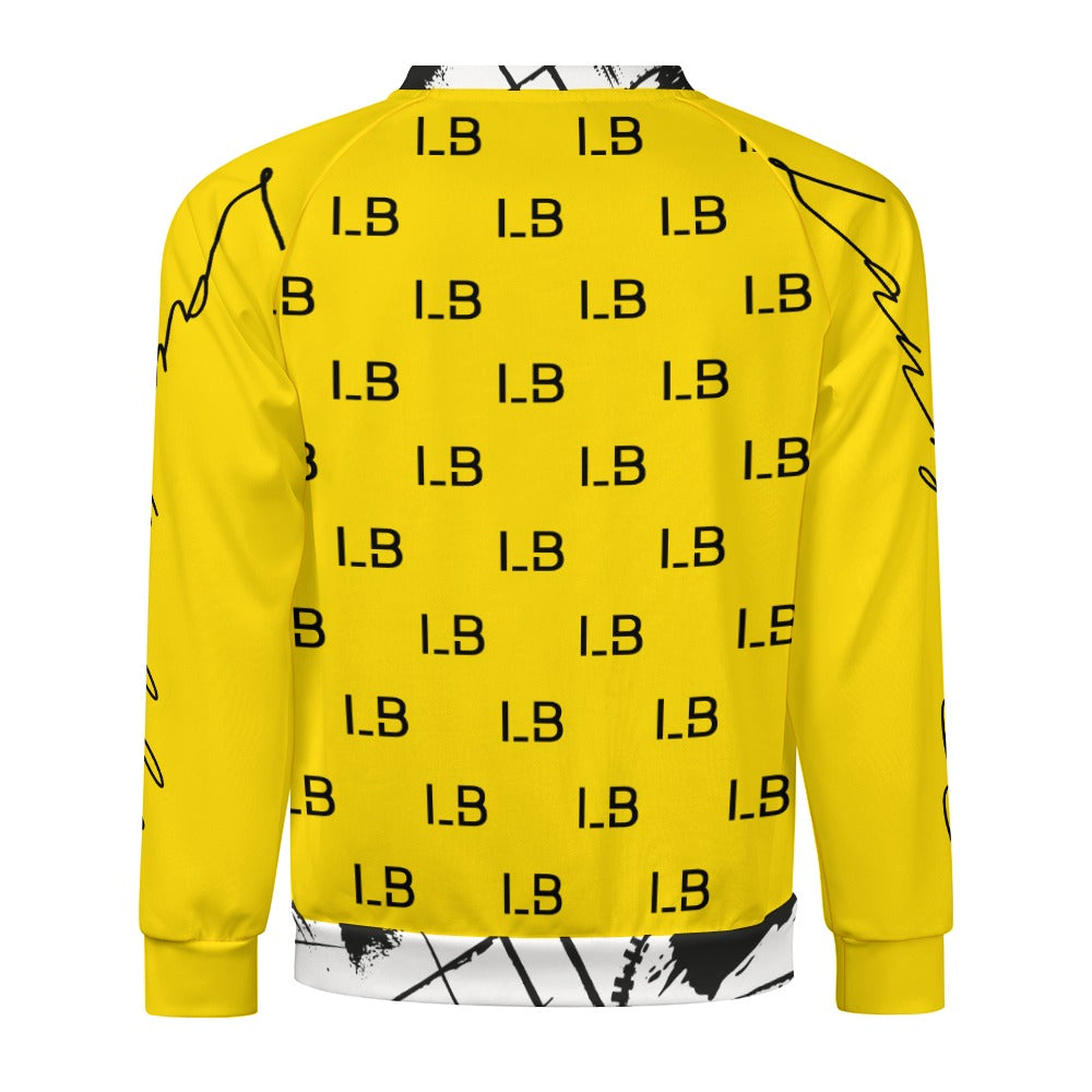 LauBelle Mens Classic Air-Layer Crewneck Sweatshirt