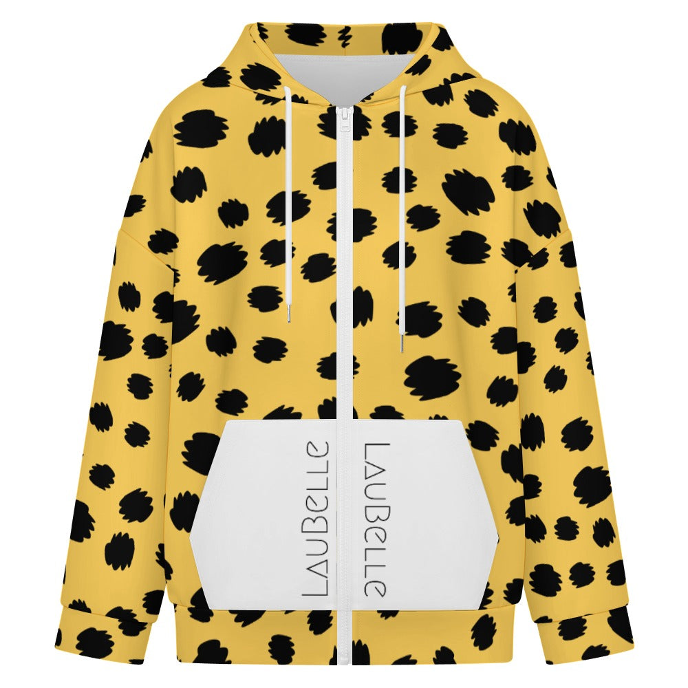 LauBelle Performance Moisture-Wicking Full-Zip Vest Hoodie