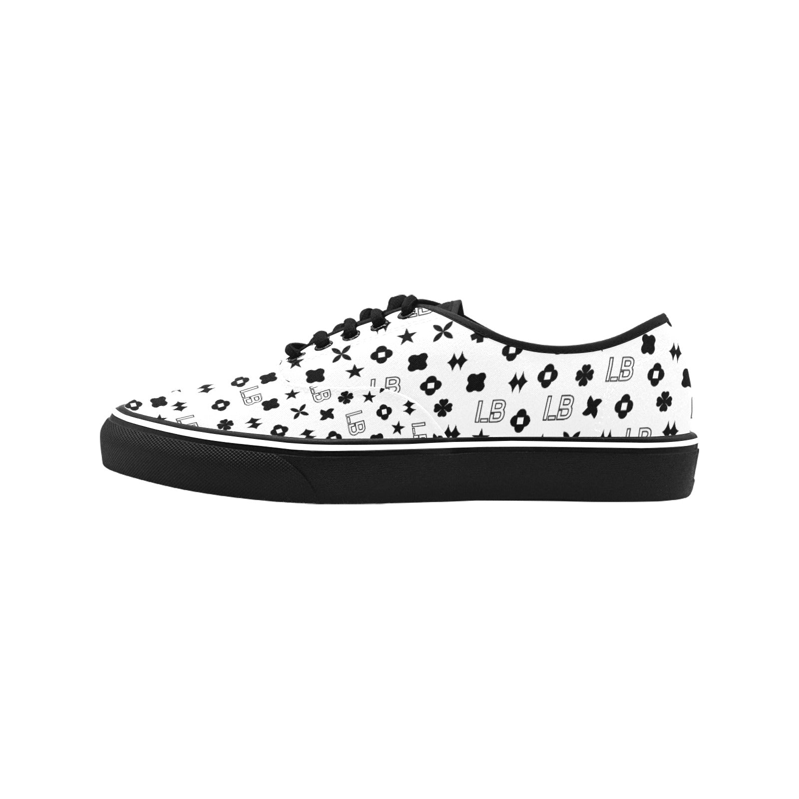 Women's Classic Canvas Low Top Shoe (ModelE001-4) - LauBelle Brand