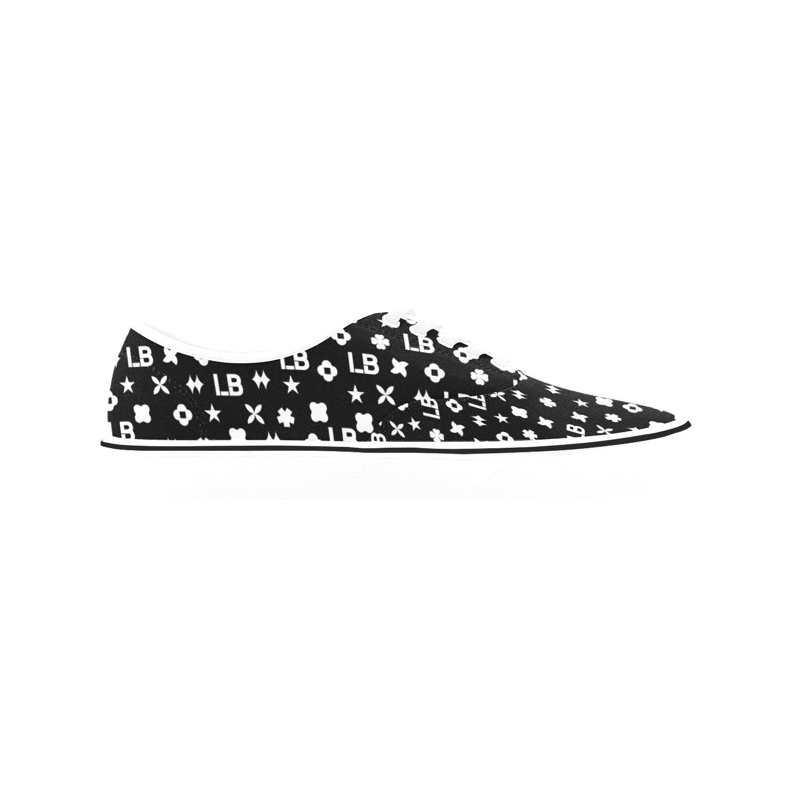 Women's Classic Canvas Low Top Shoe (ModelE001-4) - LauBelle Brand