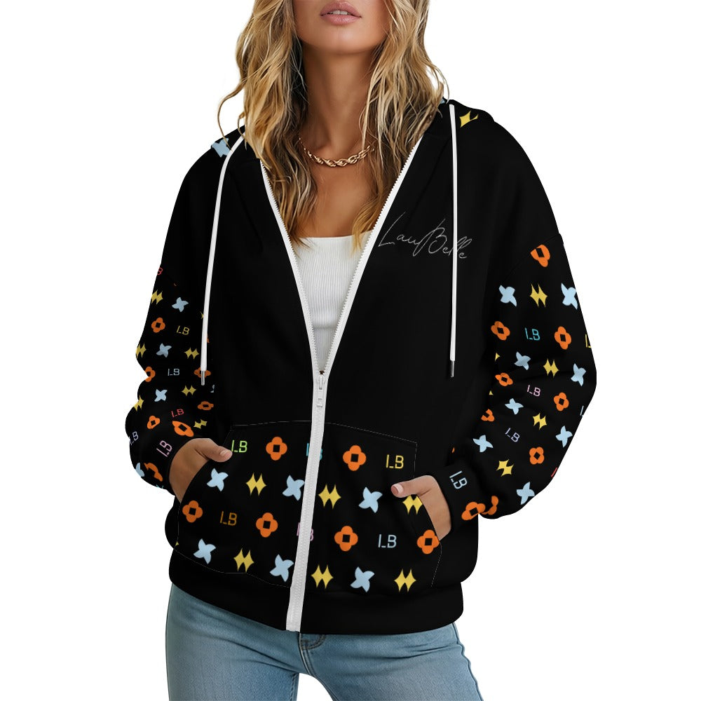 LauBelle Performance Moisture-Wicking Full-Zip Vest Hoodie