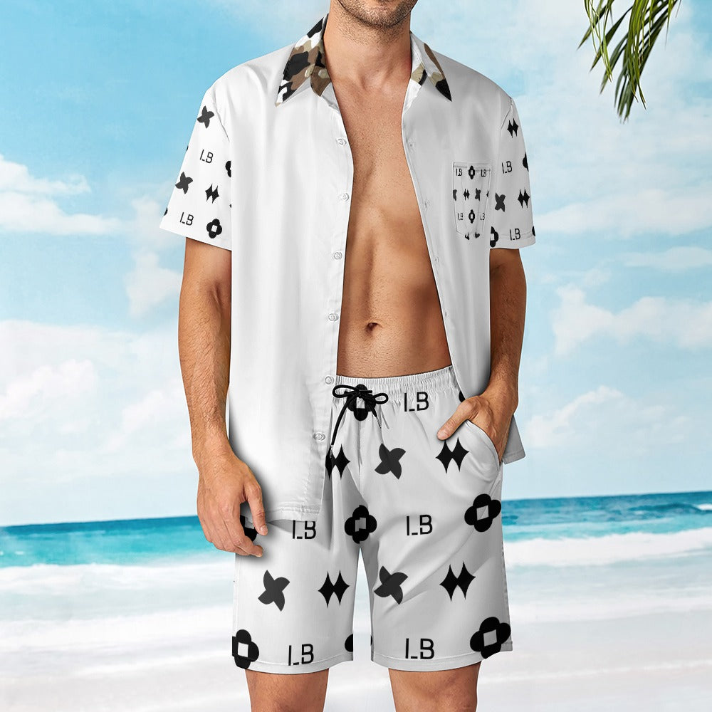 LauBelle - Leisure Beach Suit - Whitee minn - LauBelle Brand