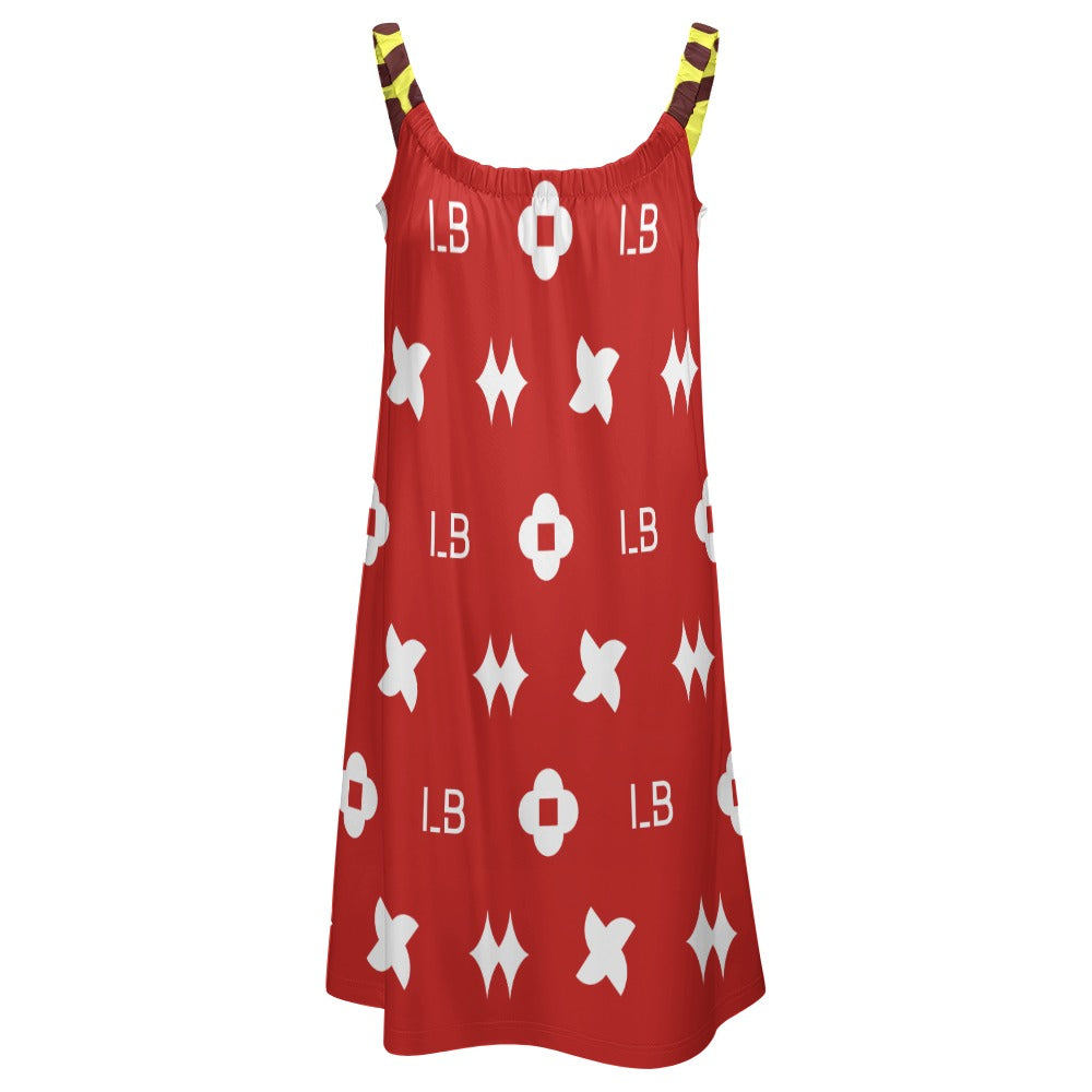 LauBelle - Beach sling skirt - Red - LauBelle Brand