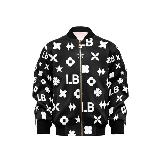 Kids' Bomber Jacket with Pockets (H40) - LauBelle Brand