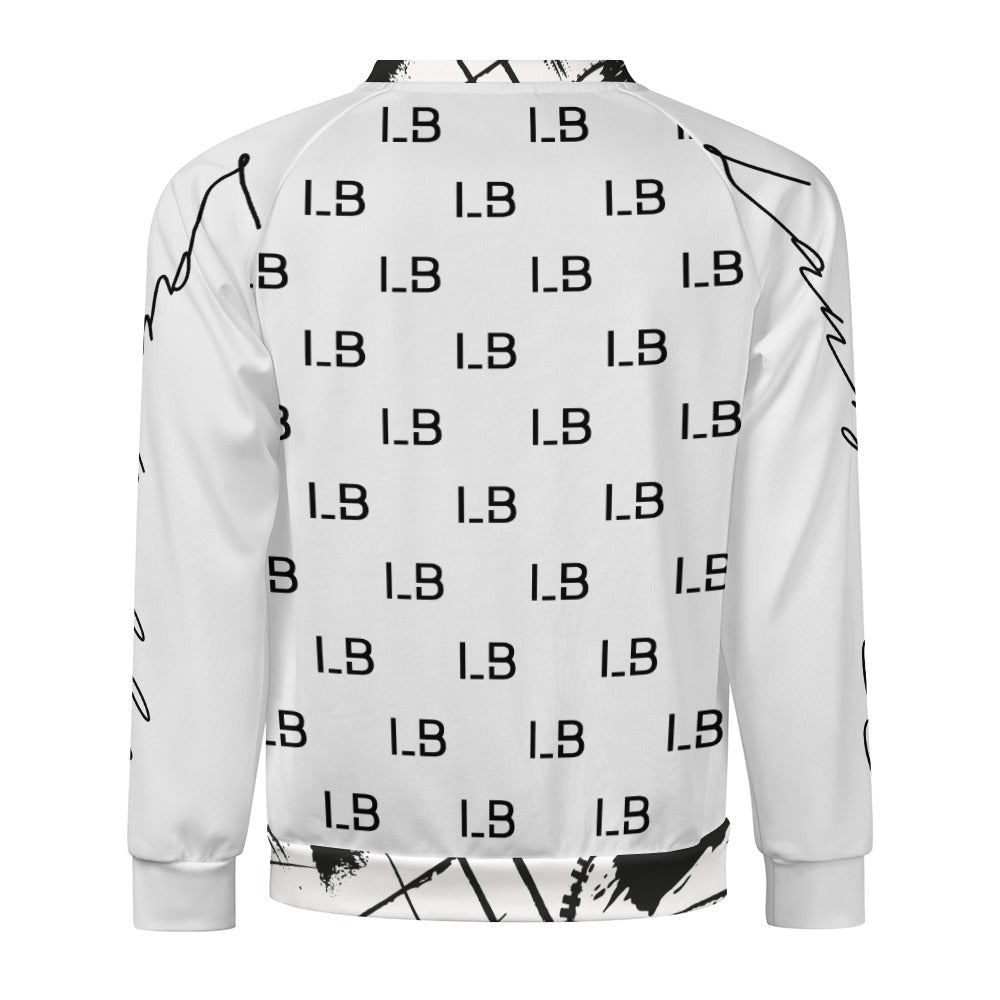 LauBelle Mens Classic Air-Layer Crewneck Sweatshirt