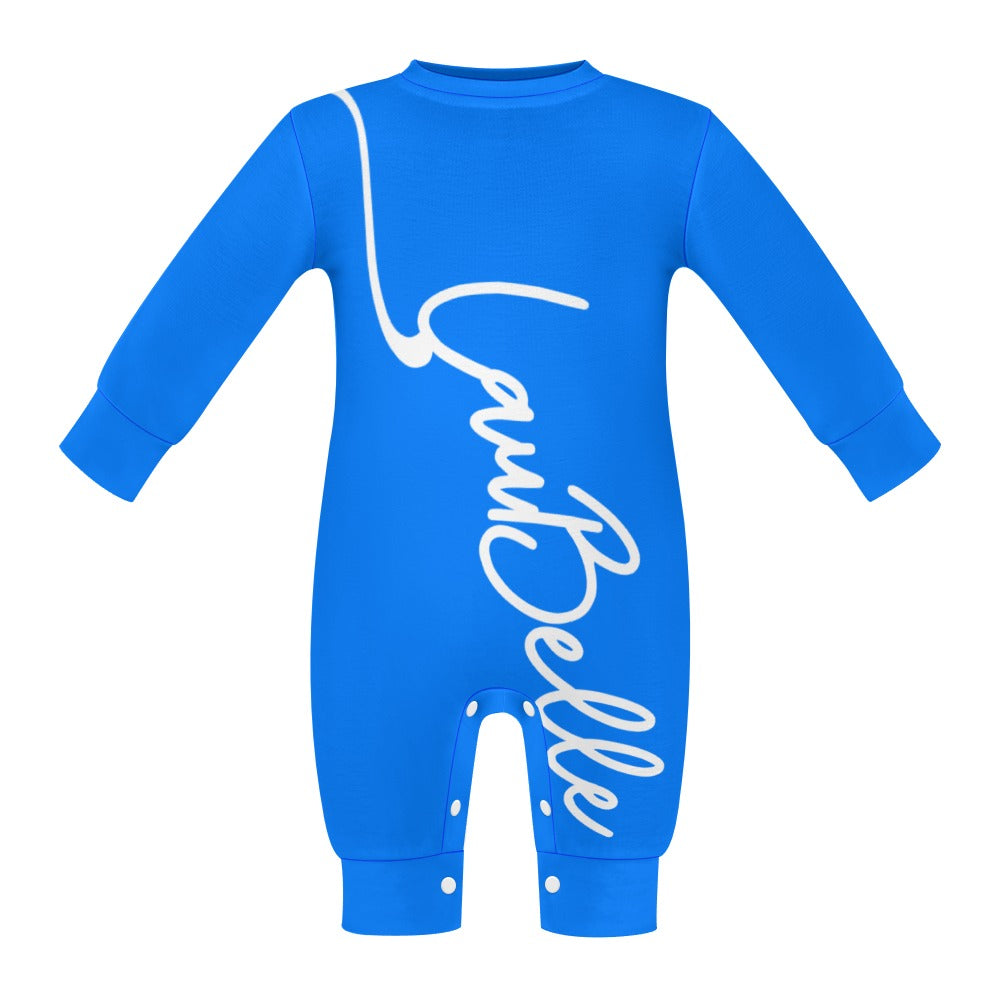 LauBelle Baby Soft Combed Cotton Long-Sleeve Bodysuit