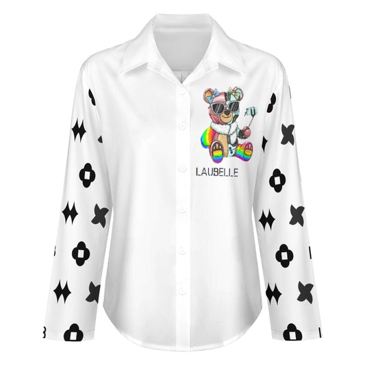 LauBelle - Cropped hem shirt - LauBelle Brand
