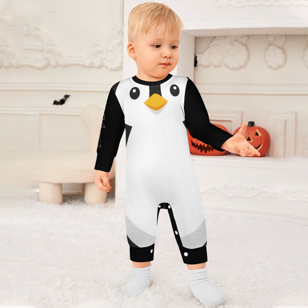 LauBelle Baby Soft Combed Cotton Long-Sleeve Bodysuit