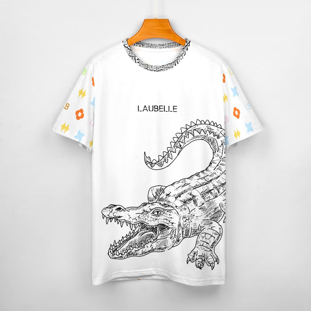 LauBelle - Men's Graphic Alligator Tee – Premium Crew Neck T-Shirt