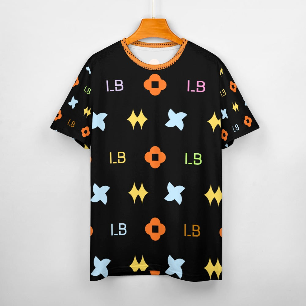 LauBelle - Women's 100% Cotton T-Shirt - Black and colors - LauBelle Brand