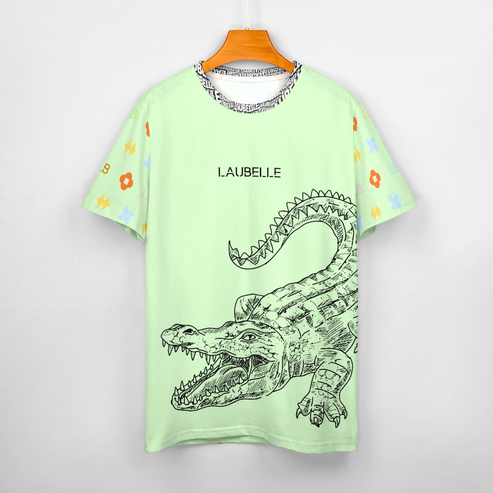 LauBelle - Men's Graphic Alligator Tee – Premium Crew Neck T-Shirt