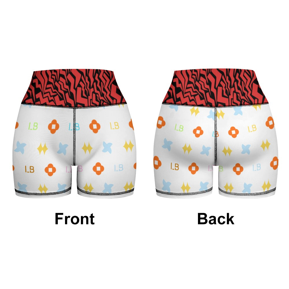 LauBelle Womens Activewear Yoga Shorts & Sports Top Set