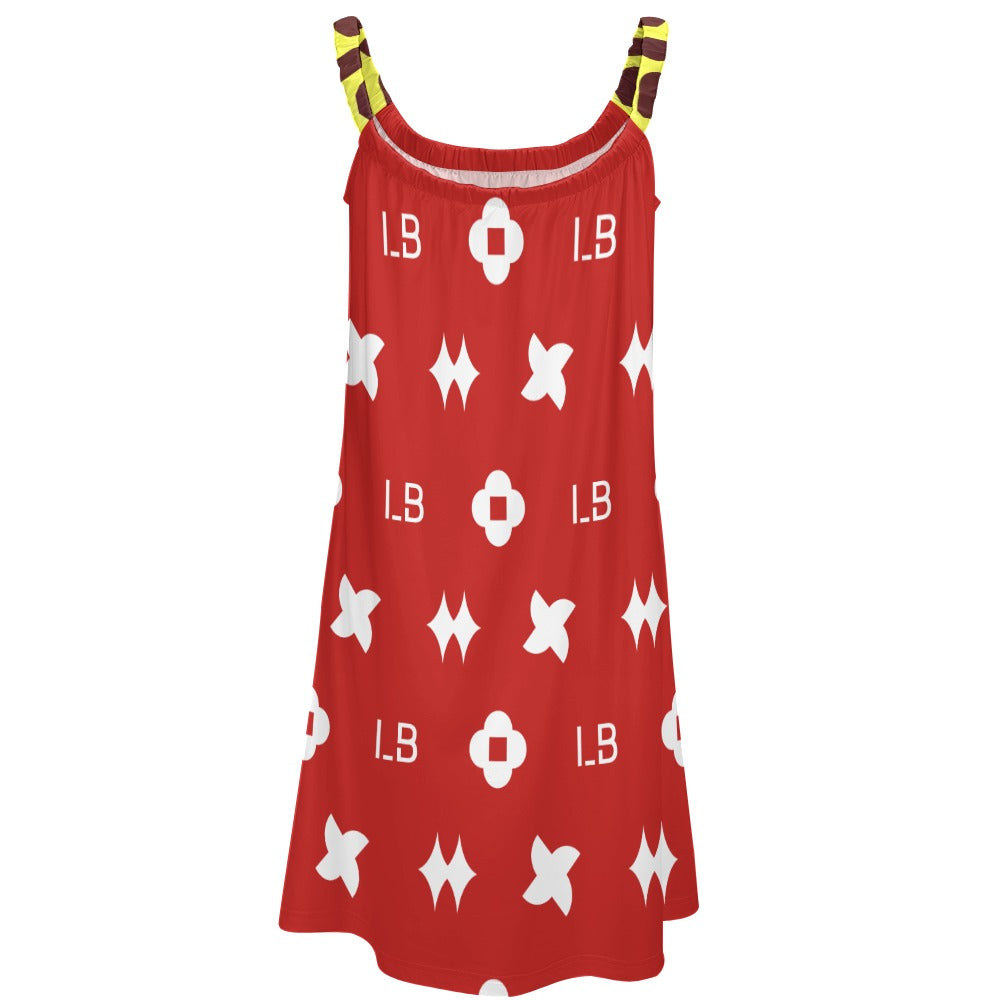LauBelle - Beach sling skirt - Red - LauBelle Brand