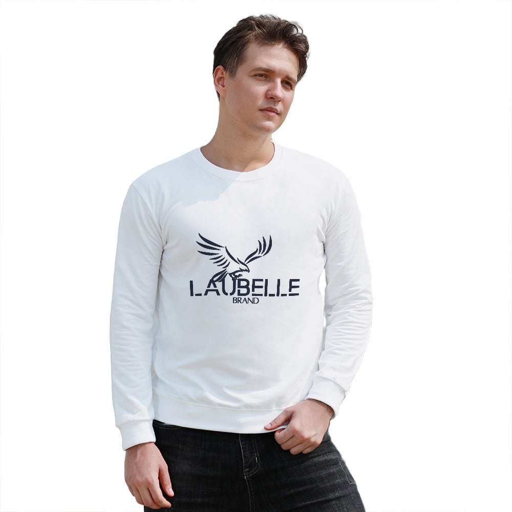 LauBelle Mens Ribbed-Cuff Heavy Cotton Thermal Long Sleeve