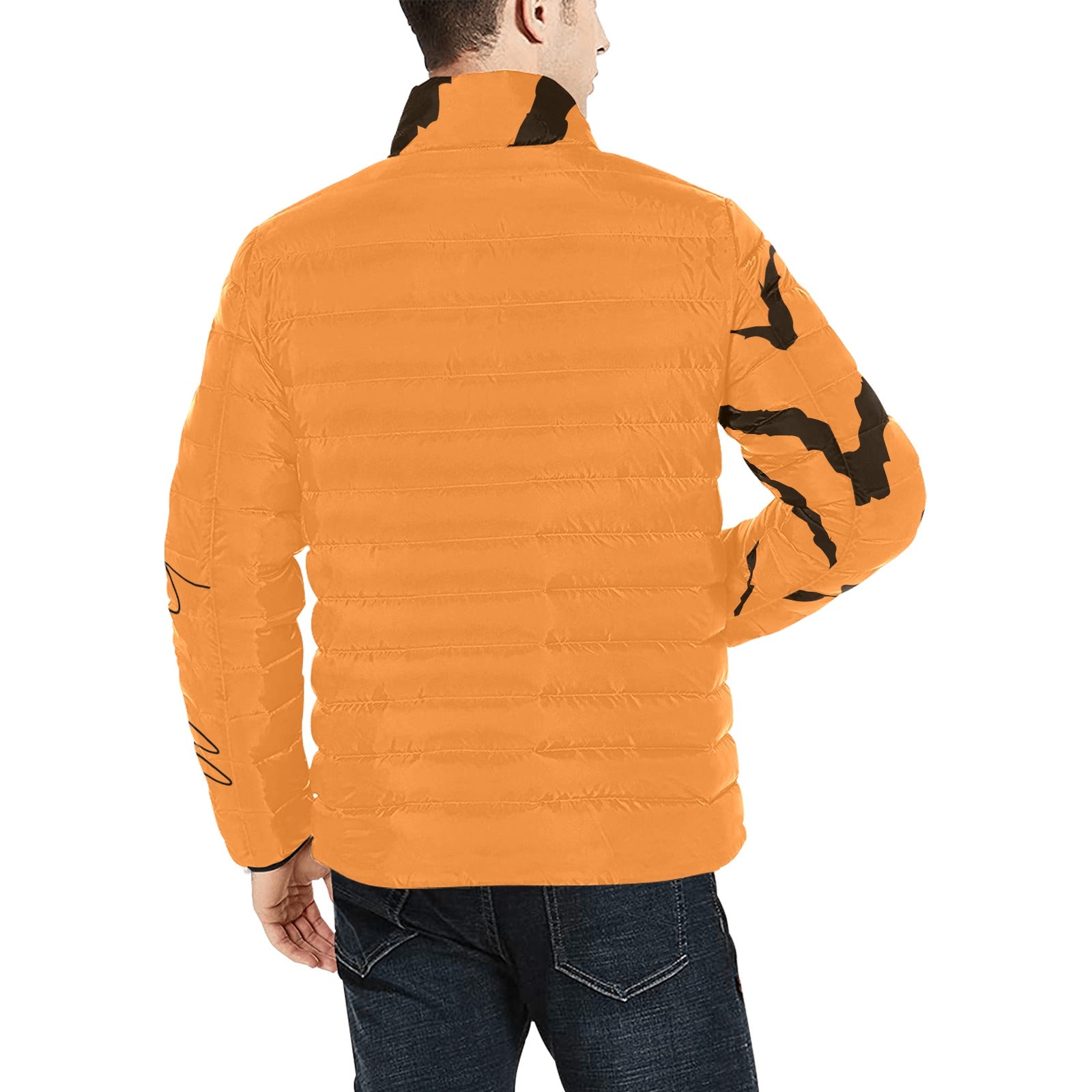 LauBelle Mens Lightweight Wind-Resistant Bomber Jacket