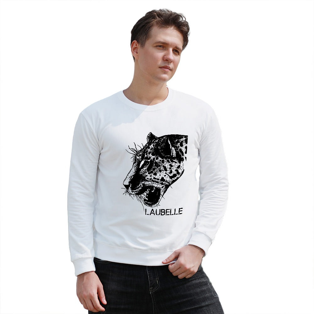 LauBelle Mens Ribbed-Cuff Heavy Cotton Thermal Long Sleeve