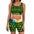 LauBelle Womens Activewear Yoga Shorts & Sports Top Set