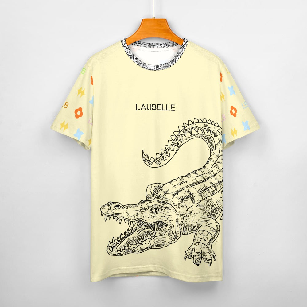 LauBelle - Men's Graphic Alligator Tee – Premium Crew Neck T-Shirt