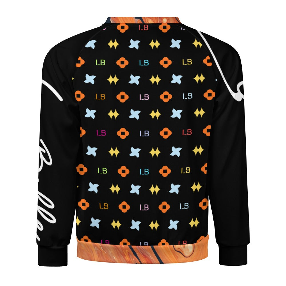 LauBelle Mens Classic Air-Layer Crewneck Sweatshirt