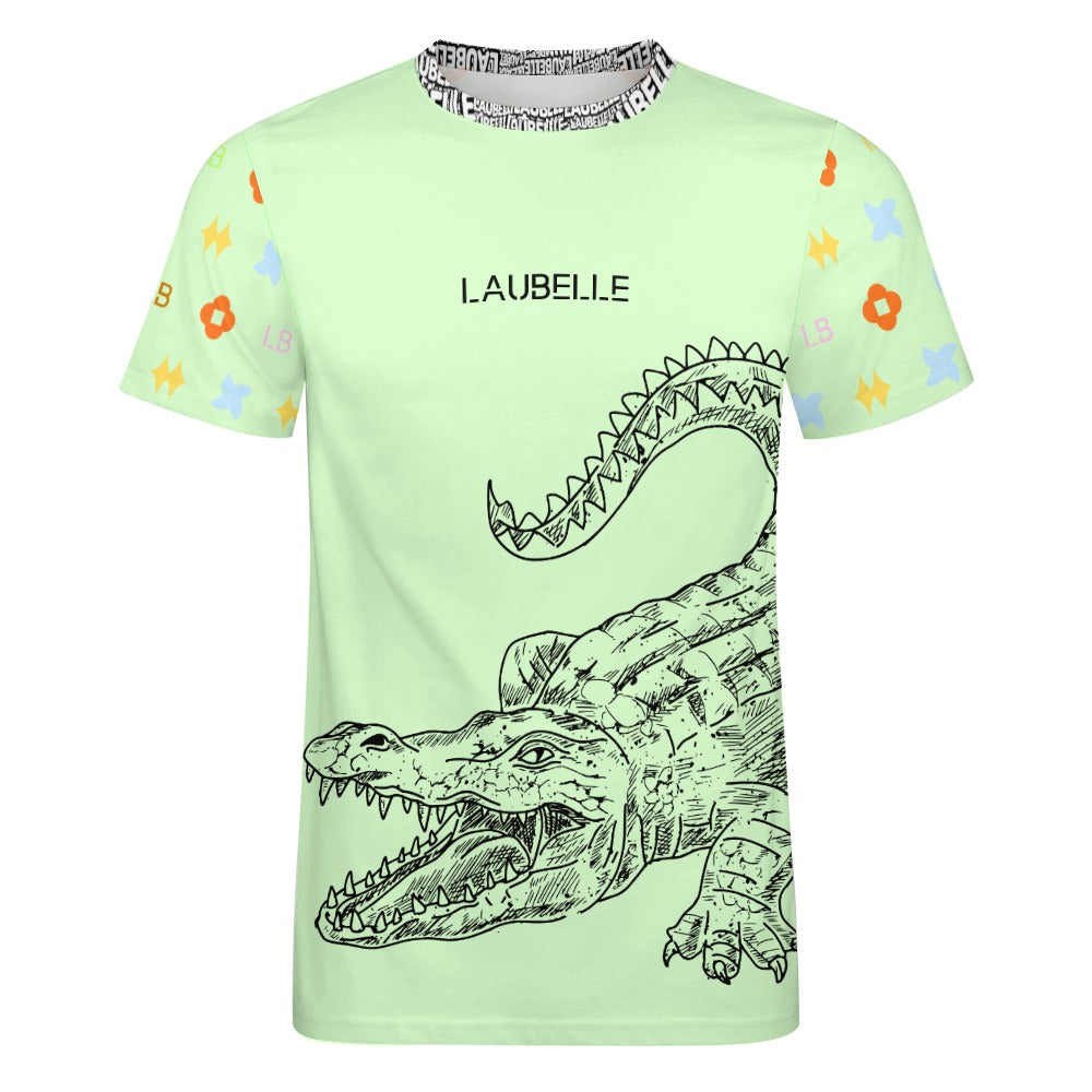 LauBelle - Men's Graphic Alligator Tee – Premium Crew Neck T-Shirt