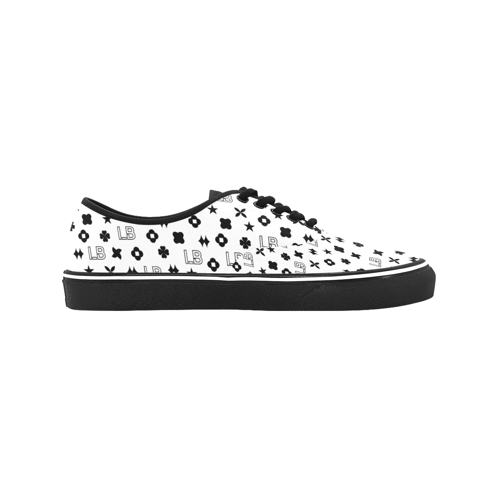 Women's Classic Canvas Low Top Shoe (ModelE001-4) - LauBelle Brand
