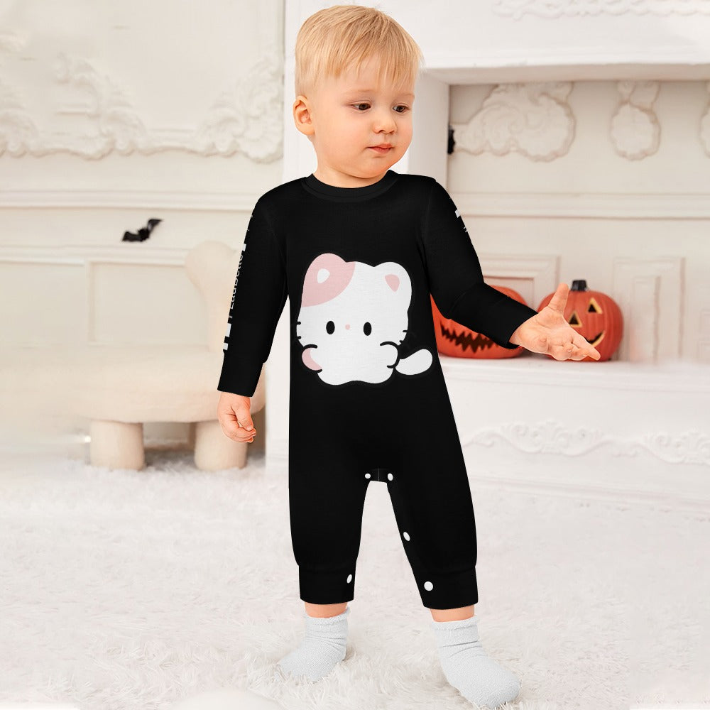 LauBelle Baby Soft Combed Cotton Long-Sleeve Bodysuit