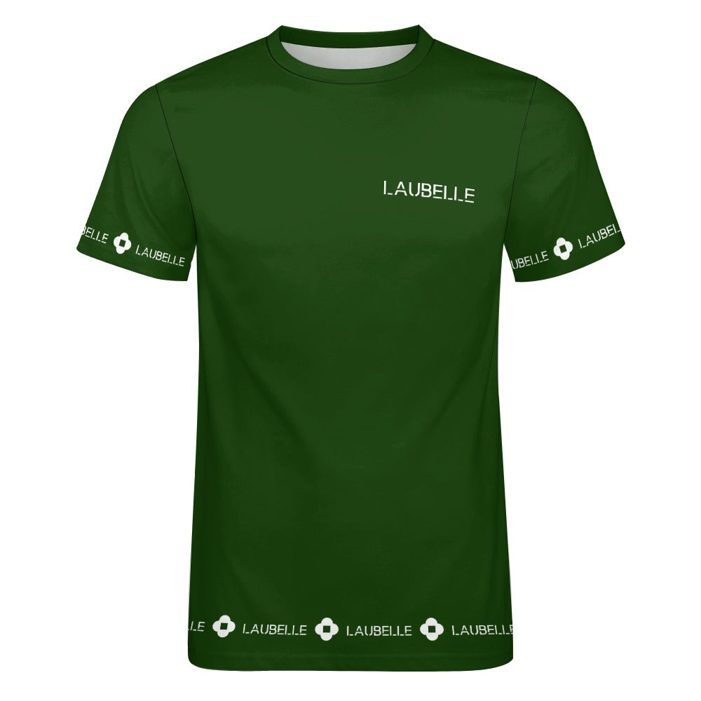 LauBelle - Men's Cotton T-shirt - Greeenn - LauBelle Brand