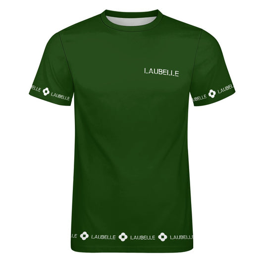 LauBelle - Men's Cotton T-shirt - Greeenn - LauBelle Brand