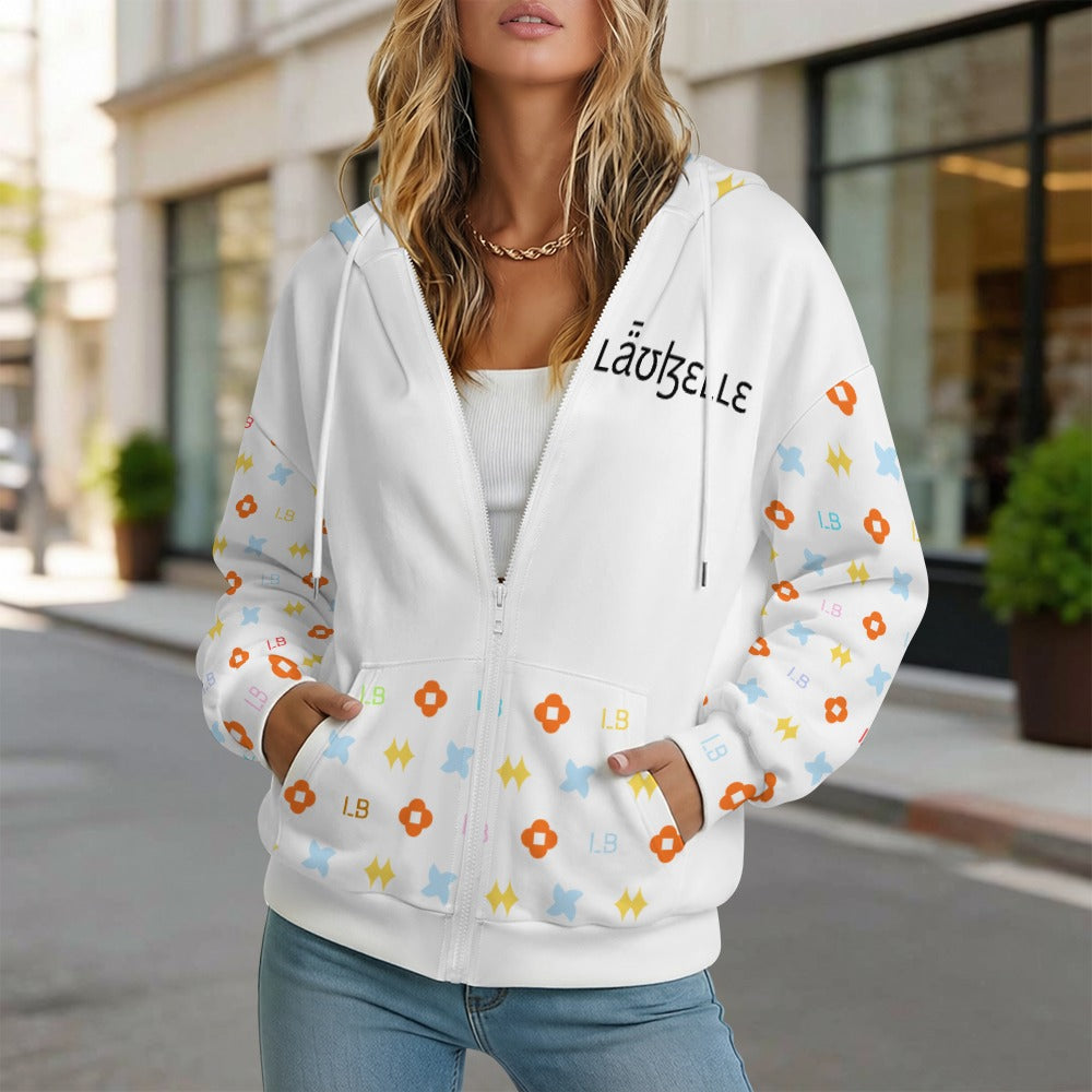 LauBelle Performance Moisture-Wicking Full-Zip Vest Hoodie