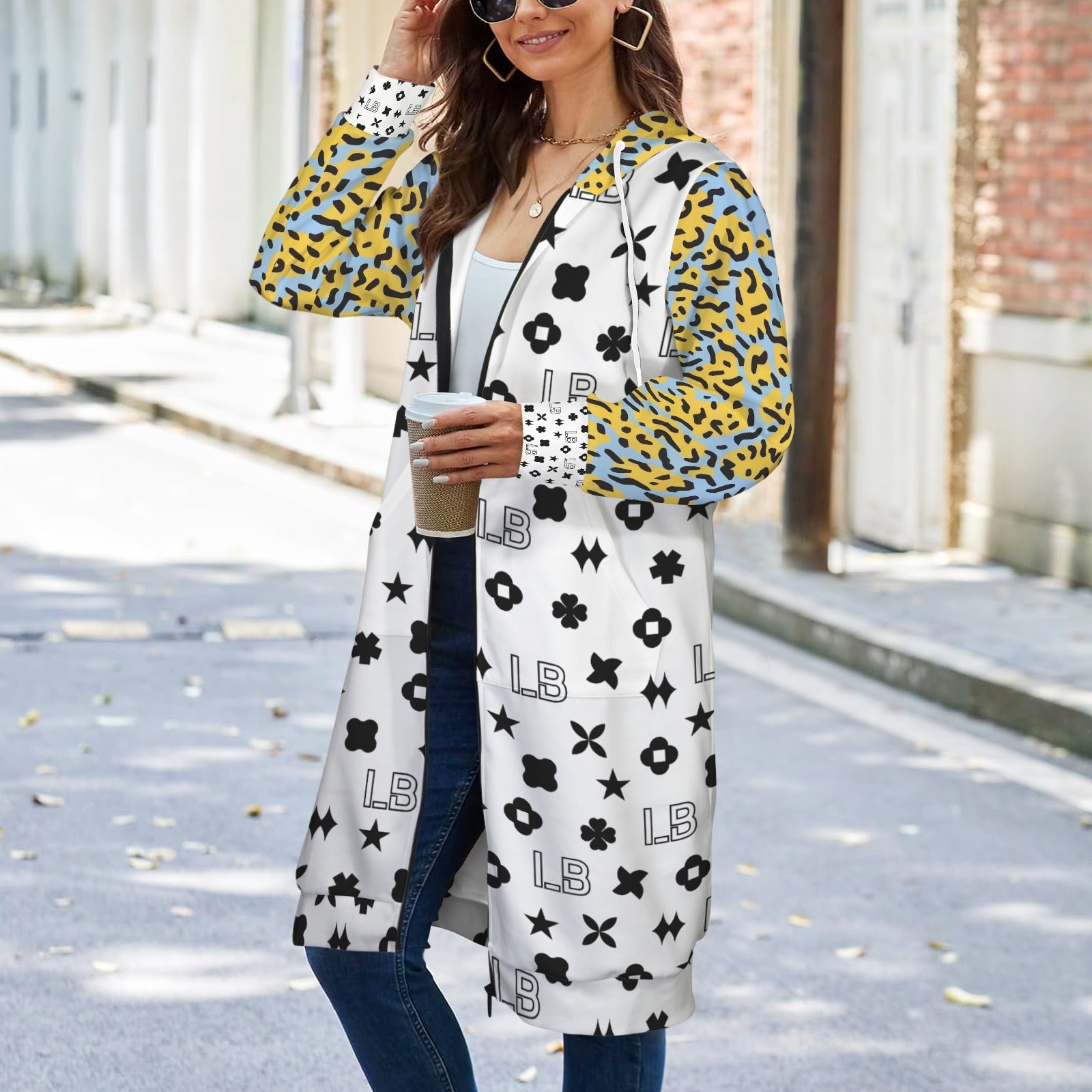 LauBelle - Women's Long Hooded Coat (H72) - LauBelle Brand