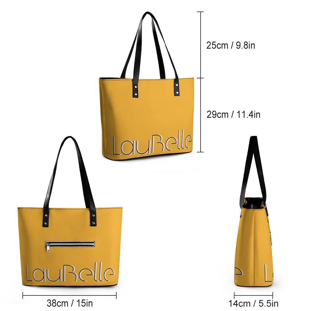 Leather lady's handbag - LauBelle Brand