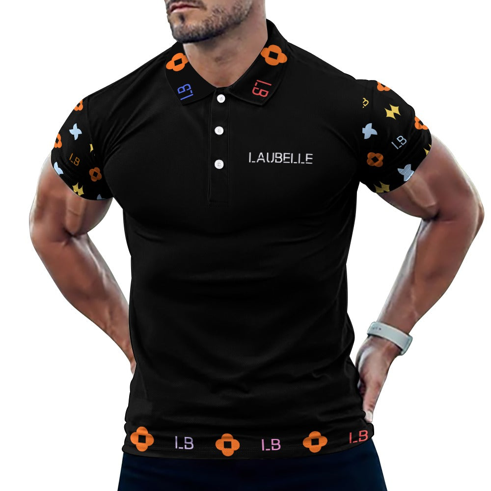 LauBelle - European Sode POLO Straight Shirt - Blacky - LauBelle Brand