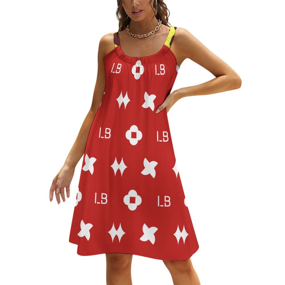 LauBelle - Beach sling skirt - Red - LauBelle Brand