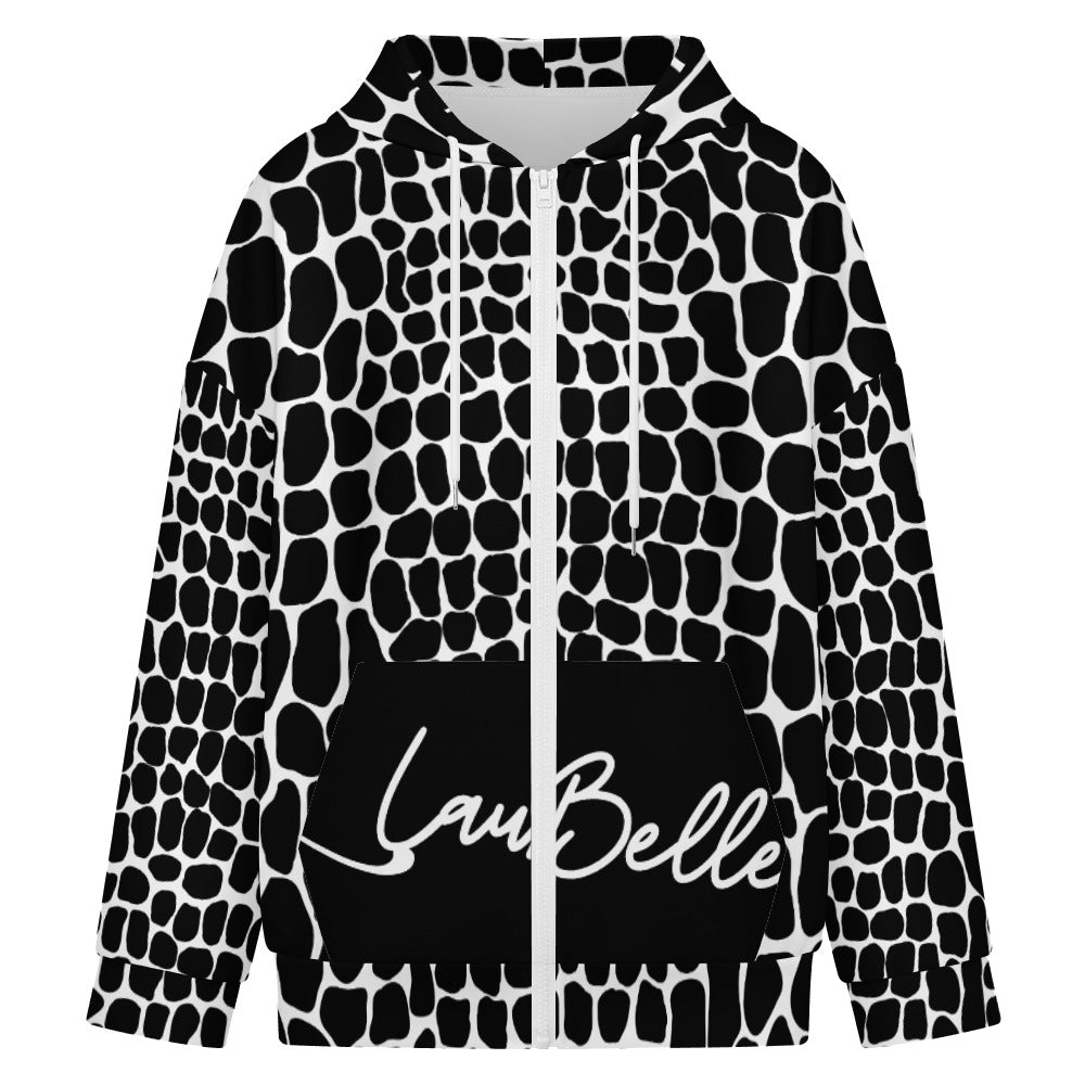 LauBelle Performance Moisture-Wicking Full-Zip Vest Hoodie