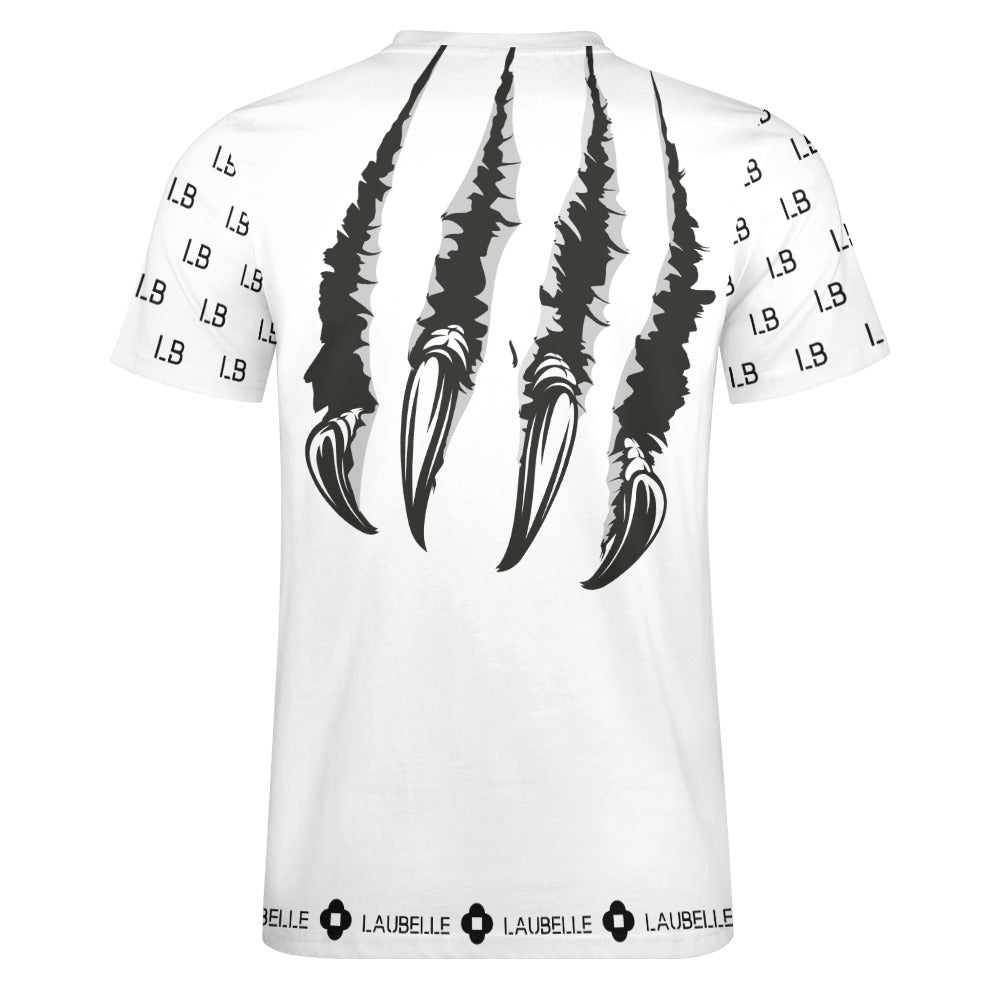 LauBelle - Men's Graphic Tiger Tee – Pure Cotton Graphic T-Shirt