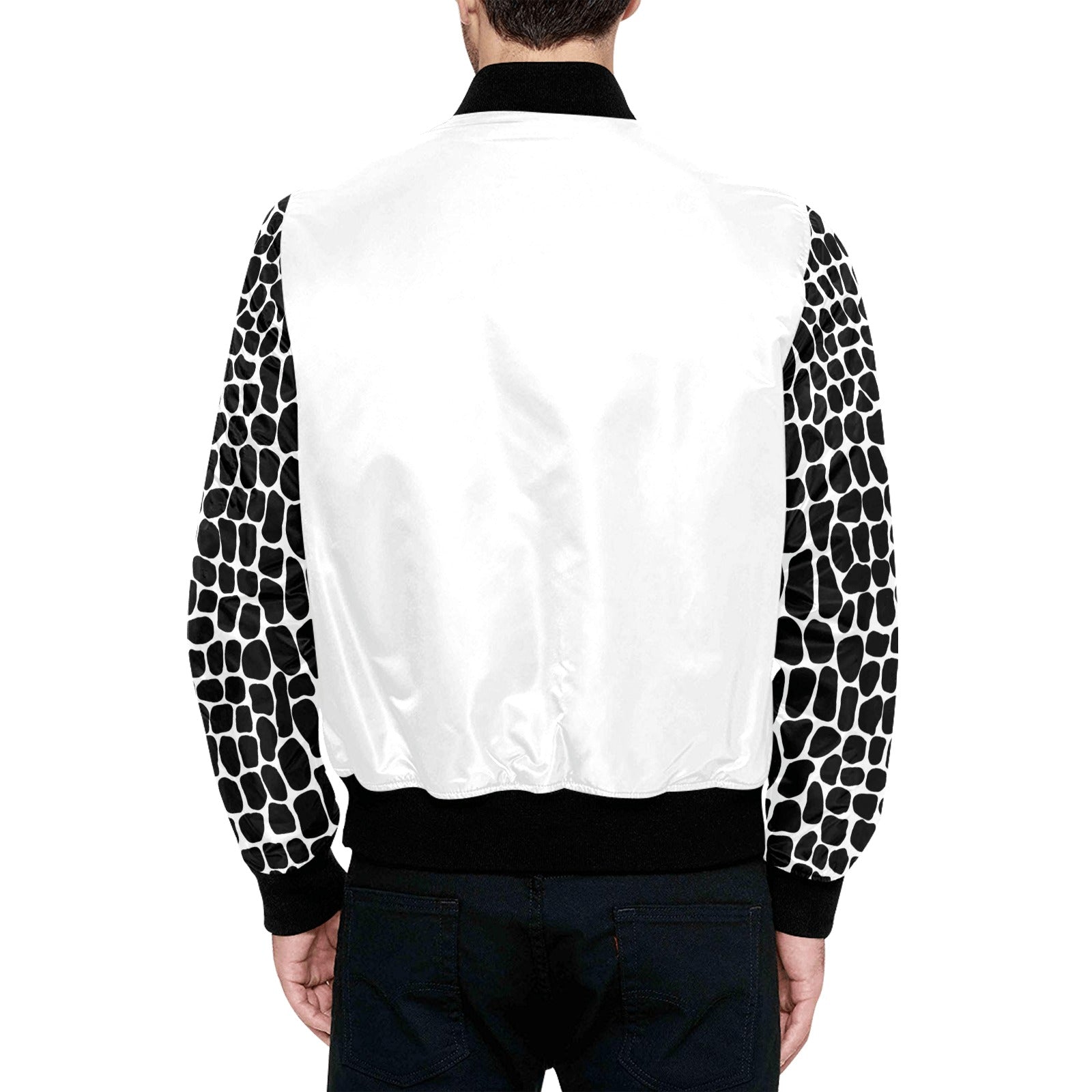 LauBelle Mens Insulated Quilted Padded Bomber Jacket